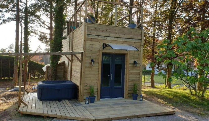 Le domaine des hauts de canche Magnifique Tiny house avec Spa