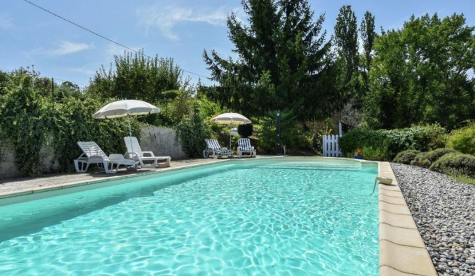 lovely holiday home in Loub jac with private pool