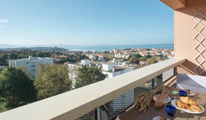 Ferienwohnung Biarritz Meeresblick